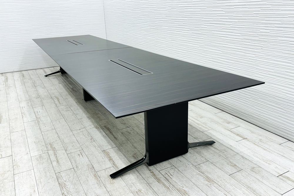 コクヨ オーガス 中古 大型会議テーブル 幅4800 会議机 ミーティングテーブル 中古オフィス家具 4800/1200/720の画像