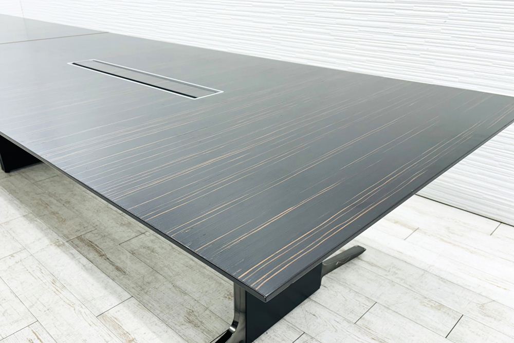 コクヨ オーガス 中古 大型会議テーブル 幅4800 会議机 ミーティングテーブル 中古オフィス家具 4800/1200/720の画像