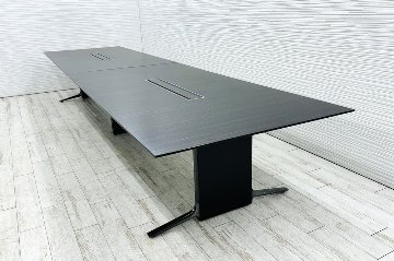 コクヨ オーガス 中古 大型会議テーブル 幅4800 会議机 ミーティングテーブル 中古オフィス家具 4800/1200/720の画像