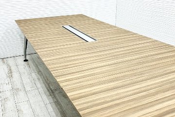 コクヨ サイビ 中古 大型会議テーブル 幅4800 会議机 ミーティングテーブル 中古オフィス家具 4800/1200/720の画像