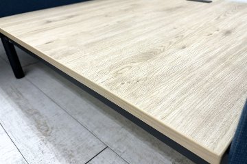 コクヨ コレッソ Collesso 中古 【ミーティングセット】 オフィスラウンジ 応接ソファー ラウンジソファ ラウンジチェア ソファー 中古オフィス家具 ブルーの画像