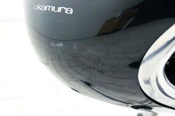 オカムラ ゼファーチェア 中古 ゼファー 中古オフィス家具OKAMURA  Zephyr クッション 可動肘 ブラックの画像