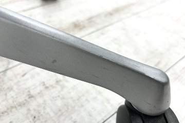 バロンチェア オカムラ エクストラハイバック OKAMURA Baron 固定肘 高機能チェア 中古オフィス家具 固定ヘッドレスト グレーの画像