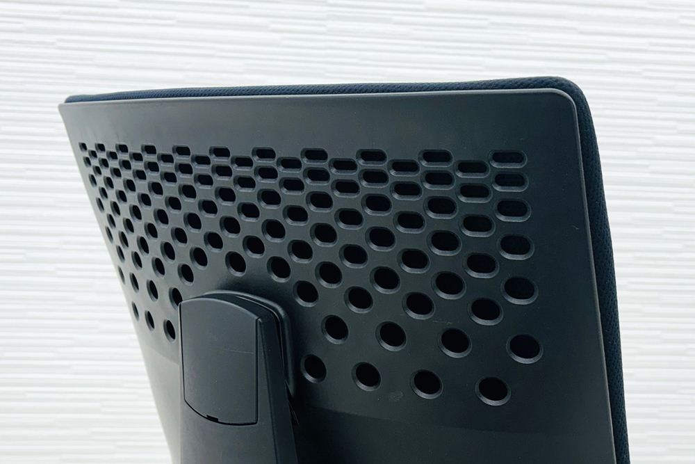 コクヨ ウィザードチェア 中古 KOKUYO Wizard クッション 肘無 中古事務椅子 中古オフィス家具 ブラックの画像