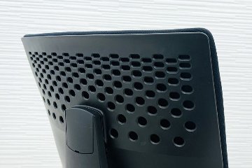 コクヨ ウィザードチェア 中古 KOKUYO Wizard クッション 肘無 中古事務椅子 中古オフィス家具 ブラックの画像