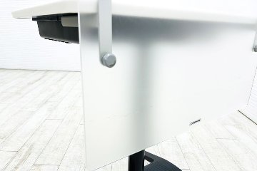 オカムラ スタフィット 立ち姿勢サポートデスク OKAMURA Stafit 昇降テーブル 中古 中古オフィス家具 600/510/800～1100の画像