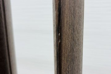 コクヨ ストライプル 中古 ストレートタイプ 【W1200×2】 パーテーション ルーバースクリーン 間仕切り ウッドタイプ 2550/500/1630の画像