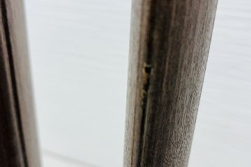 コクヨ ストライプル 中古 ストレートタイプ 【W1200×2】 パーテーション ルーバースクリーン 間仕切り ウッドタイプ 2550/500/1630の画像