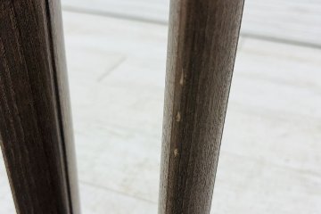 コクヨ ストライプル 中古 ストレートタイプ 【W1200×2】 パーテーション ルーバースクリーン 間仕切り ウッドタイプ 2550/500/1630の画像