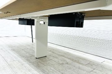 ウチダ レムナ 大型会議テーブル 中古 ミーティングテーブル 大型会議机 中古オフィス家具 2800/1200/720の画像