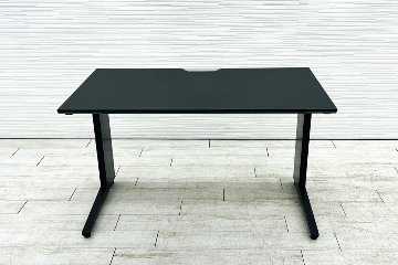 オカムラ プロユニット 中古 平机 ブラック 平デスク 事務机 Pro Unit 中古オフィス家具 1200/700/720の画像