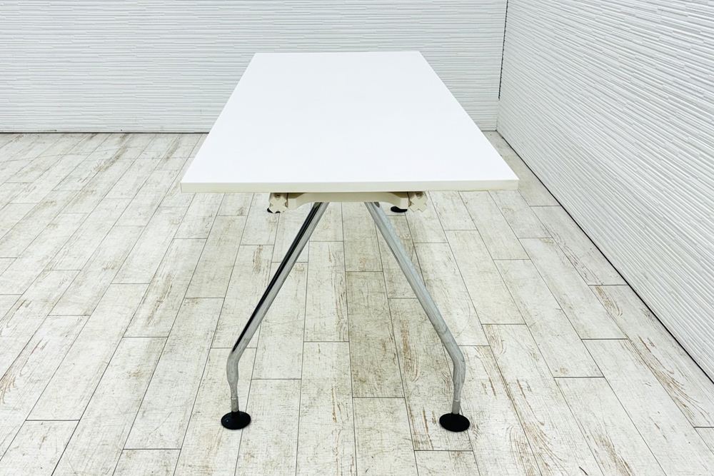 ヴィトラ アドホック Vitra 中古 小型会議テーブル W2000 幅2000 ミーティングテーブル 会議机 中古オフィス家具 ホワイト 2000/750/720の画像