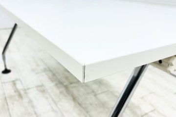 ヴィトラ アドホック Vitra 中古 小型会議テーブル 幅1600 ミーティングテーブル 会議机 中古オフィス家具 ホワイト 1600/800/720の画像