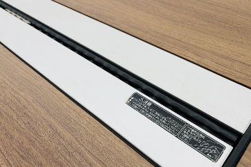 オカムラ ラティオ RATIO 中古 幅3200 大型会議テーブル ミーティングテーブル 舟形天板 中古オフィス家具 3200/1200/720の画像