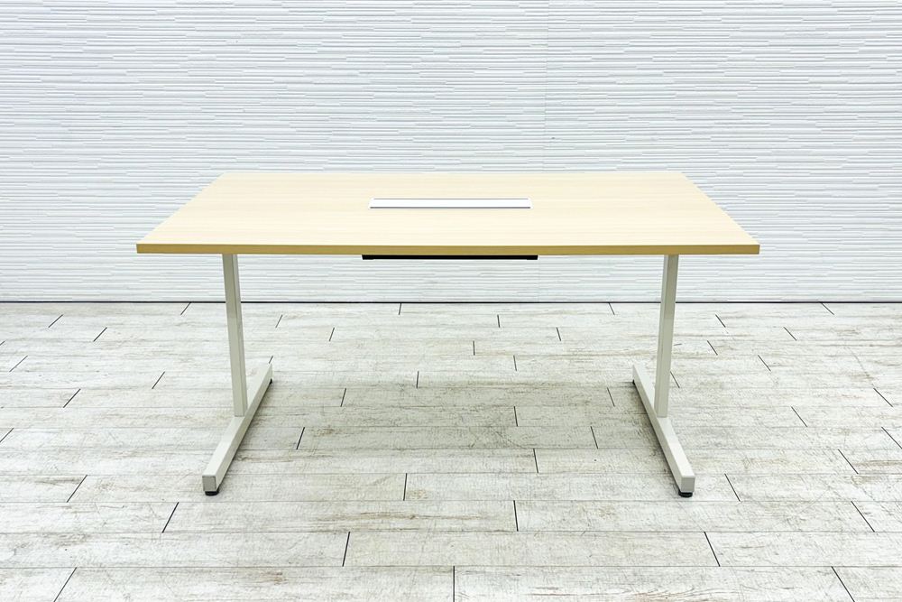 内田洋行 ウチダ ノティオ 中古 ミーティングテーブル 幅1500mm UCHIDA 会議テーブル 中古オフィス家具 1500/900/720の画像