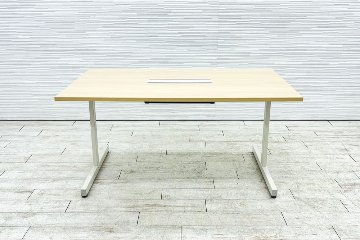 内田洋行 ウチダ ノティオ 中古 ミーティングテーブル 幅1500mm UCHIDA 会議テーブル 中古オフィス家具 1500/900/720の画像