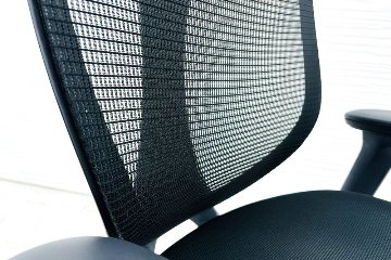 サブリナチェア オカムラ 中古 スマートオペレーション ヘッドレスト 中古オフィス家具 ブラック Sabrina Smart Operationの画像