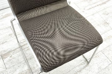 BLA STATION ブローステーション 北欧 フィンランド ミーティングチェア パイプ椅子 中古 スタッキングチェア 中古オフィス家具の画像