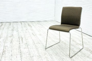 BLA STATION ブローステーション 北欧 フィンランド ミーティングチェア パイプ椅子 中古 スタッキングチェア 中古オフィス家具の画像