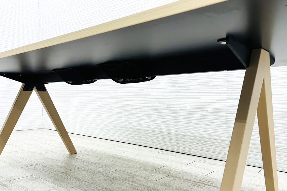 コクヨ デイズオフィス ウッドチルド 中古 会議テーブル ミーティングテーブル 中古オフィス家具 2100/1000/720 の画像