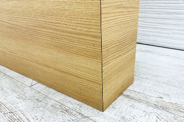 プラントボックス 造花付き 中古 フェイクグリーン 間地切り 中古オフィス家具 フラワースタンド 1800/210/800の画像