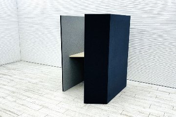 オカムラ ドレープ テトラ OKAMURA drape 中古 ワークブース ブースセット 一人用 パーテーション 中古オフィス家具 1000/1200/1520の画像