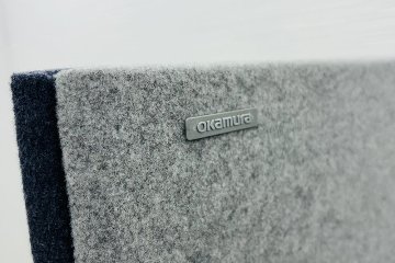 オカムラ ドレープ テトラ OKAMURA drape 中古 ワークブース ブースセット 一人用 パーテーション 中古オフィス家具 1000/1200/1520の画像