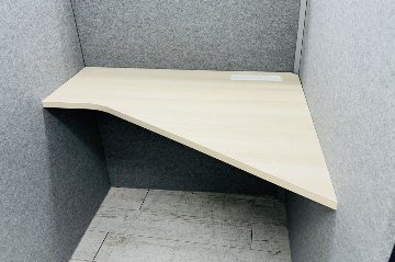 オカムラ ドレープ テトラ OKAMURA drape 中古 ワークブース ブースセット 一人用 パーテーション 中古オフィス家具 1000/1200/1520の画像