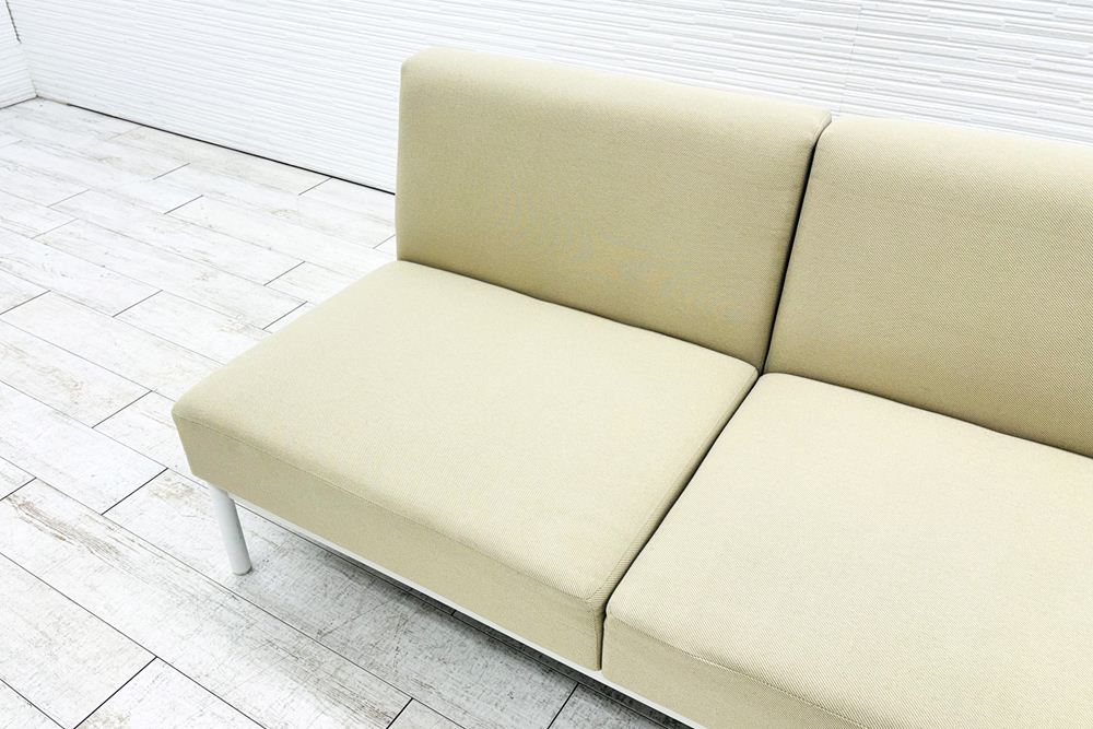 コクヨ コレッソ 2人用ソファ 2人掛け Collesso ラウンジソファー ソファー 中古 2Pソファー 応接家具 応接ソファ 中古オフィス家具 1400/700/690の画像