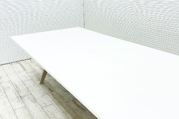 コクヨ デイズオフィス ウッドチルド 中古 会議テーブル ミーティングテーブル 中古オフィス家具 4200/1200/720 の画像