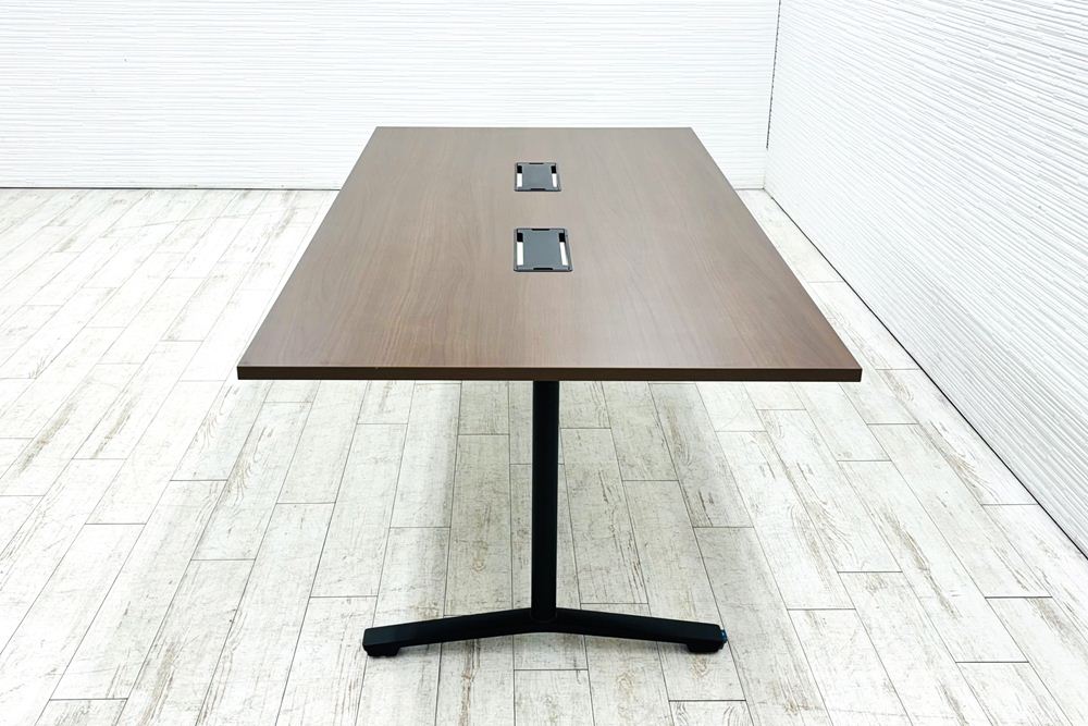 コクヨ ビエナ 中古 会議机 ミーティングテーブル 中古オフィス家具 キャスタータイプ 2100/1050/720の画像