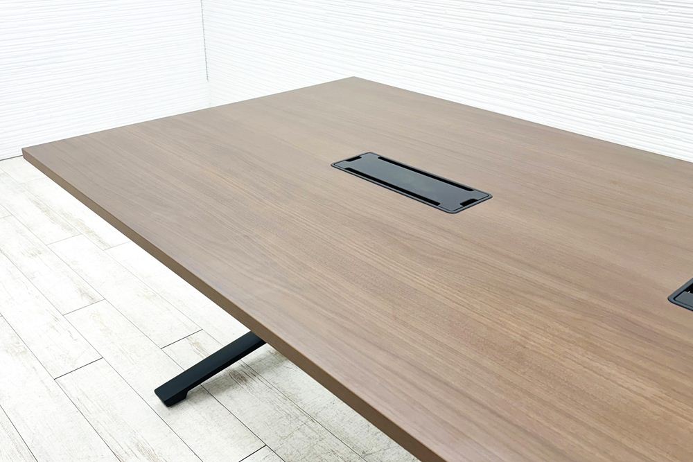 コクヨ ビエナ 中古 会議机 ミーティングテーブル 中古オフィス家具 キャスタータイプ 2100/1050/720の画像