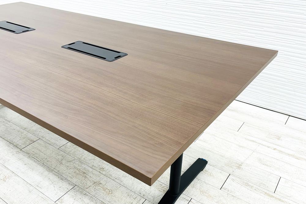 コクヨ ビエナ 中古 会議机 ミーティングテーブル 中古オフィス家具 キャスタータイプ 2100/1050/720の画像