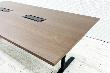 コクヨ ビエナ 中古 会議机 ミーティングテーブル 中古オフィス家具 キャスタータイプ 2100/1050/720の画像