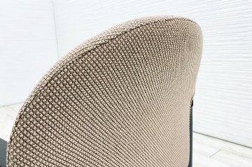 多目的チェア 中古 プラス PLUS ミーティングチェア 会議椅子 応接椅子 中古オフィス家具 ブラウンの画像