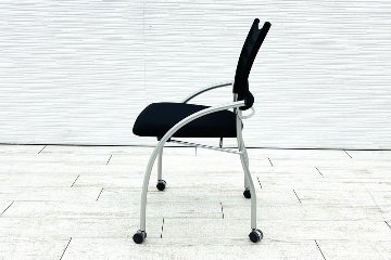 プリエ2 イトーキ 多目的チェア 中古 会議椅子 ミーティングチェア 中古オフィス家具の画像
