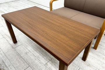 オカムラ L111 簡易応接家具 中古 応接セット 応接ソファ ミーティングスペース 中古オフィス家具 ベージュの画像