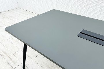 内田洋行 レムナ 会小型議テーブル ミーティングテーブル 中古 幅1800 中古オフィス家具 1800/900/720の画像