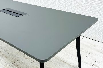 内田洋行 レムナ 会小型議テーブル ミーティングテーブル 中古 幅1800 中古オフィス家具 1800/900/720の画像