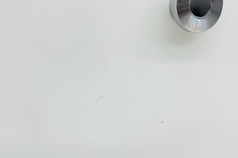USMハラー 中古 1列3段 USM Haller ドロップダウン エクステンション 中古オフィス家具 ホワイト 770/375/1100 両側パンチング 鍵無の画像
