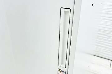コクヨ エディア スライド書庫 中古 スチール書庫 ホワイト 収納家具 引き違い書庫 中古オフィス家具 900/450/780 シリンダー錠の画像