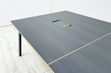 プラス/PULS MRフリースタイルデスク 中古 フリーアドレス 中古オフィス家具 2400/1200/720の画像