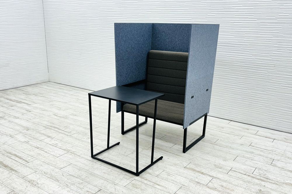 オカムラ パーソナルブース GO-DO ゴド ワークブース 中古オフィス家具 904/773/1360の画像