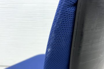オカムラ スラートチェア 中古 sulato ローバック 肘無チェア 中古オフィス家具 中古オフィスチェア ミディアムブルーの画像