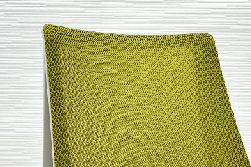 コクヨ デュオラチェア 中古 2018年製 KOKUYO Duora クッション 可動肘 中古オフィス家具 グリーンの画像
