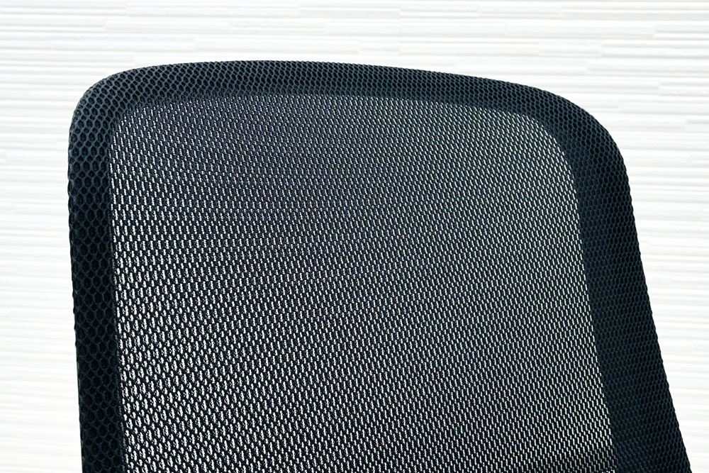 コクヨ シロッコチェア 中古 2017年製 Scirocco(シロッコ)シリーズ 可動肘 KOKUYO 中古オフィス家具 ブラックの画像