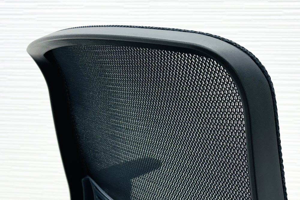 コクヨ シロッコチェア 中古 2017年製 Scirocco(シロッコ)シリーズ 可動肘 KOKUYO 中古オフィス家具 ブラックの画像