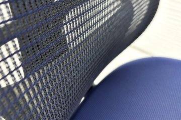 サブリナチェア 中古 オカムラ OKAMURA Sabrina ハイバック 肘無 中古オフィス家具 事務椅子 オフィスチェア ダークブルーの画像