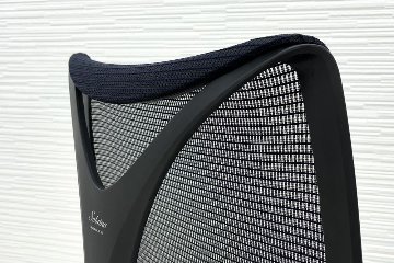 サブリナチェア 中古 オカムラ OKAMURA Sabrina ハイバック 肘無 中古オフィス家具 事務椅子 オフィスチェア ダークブルーの画像