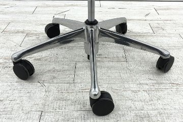 サブリナチェア 中古 オカムラ OKAMURA Sabrina ハイバック 肘無 中古オフィス家具 事務椅子 オフィスチェア ダークブルーの画像